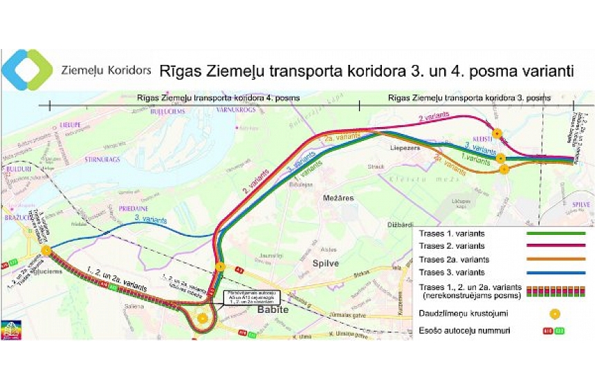 autors: Rīgas Ziemeļu transporta koridora (RZTK) 3. un 4. posms