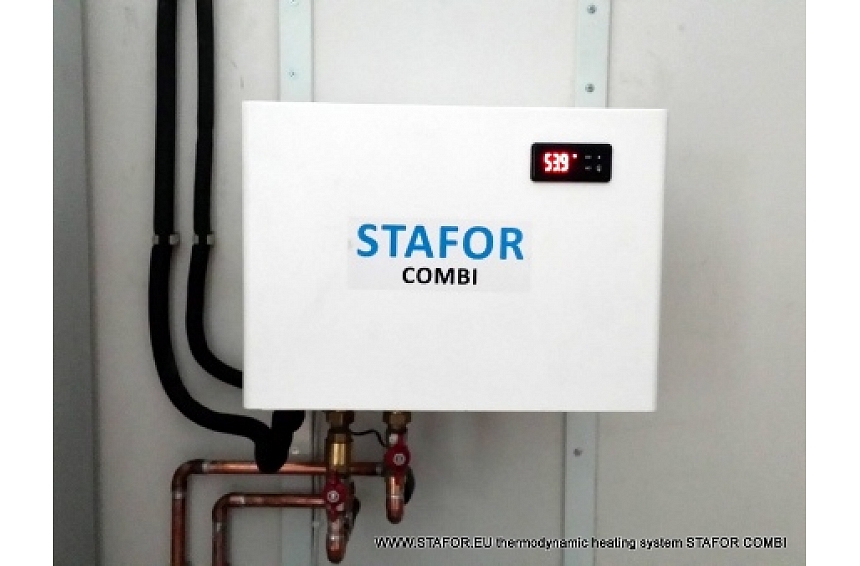 autors: STAFOR COMBI  jauna tipa termodinamiskā apkures sistēma