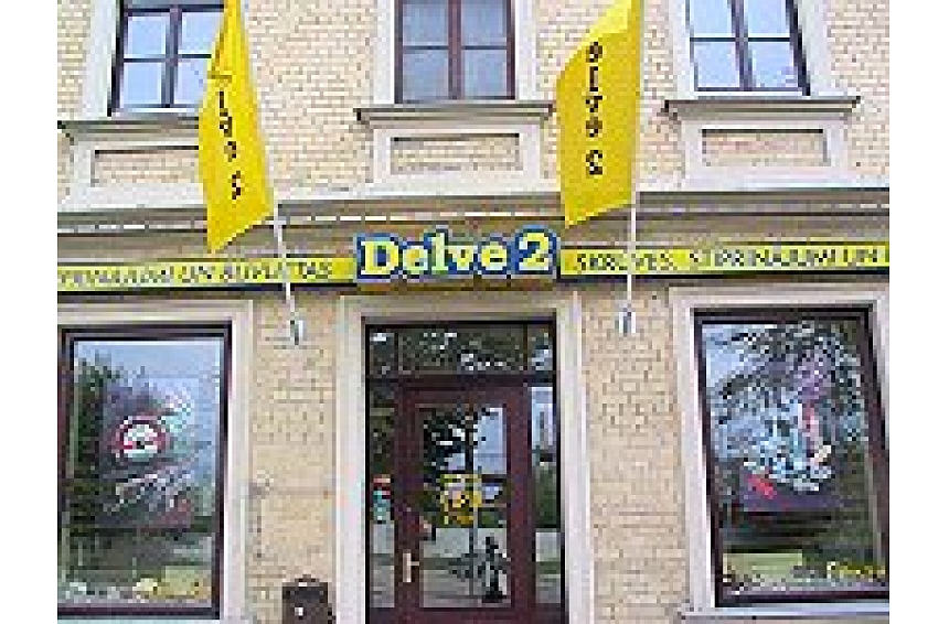 autors: Pagājušā gada beigās Brīvības gatvē 226 tika atvērts firmas "Delve 2" veikals. Veikalā nopērkamas dažādas skrūves, troses, instrumenti un stiprinājumi