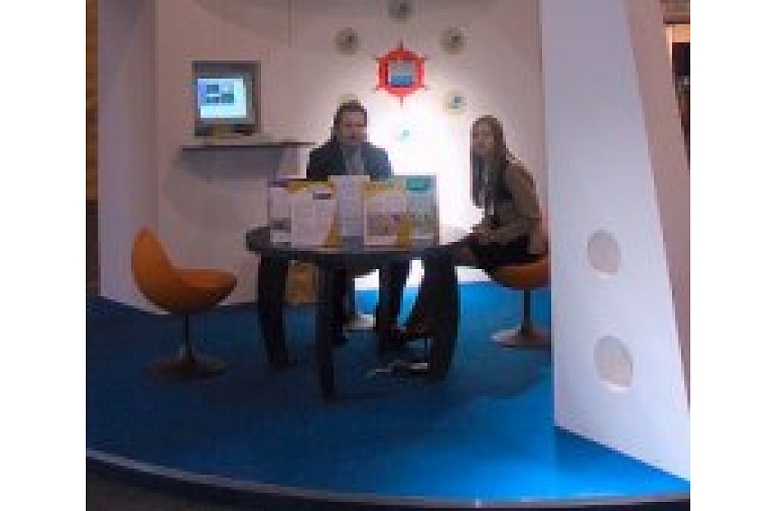 Foto: Bezvadu datu pārraides tīkls un ciparu videonovērošanas sistēma- jaunumi Lattelekom stendā; autors: Bezvadu datu pārraides tīkls un ciparu videonovērošanas sistēma- jaunumi Lattelekom stendā