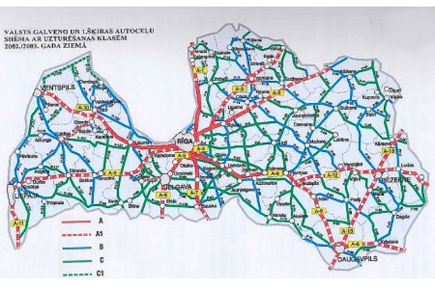 autors: Latvijas un Rīgas ceļu un ielu tīrīšanas un uzturēšanas dienestu gatavība ziemai