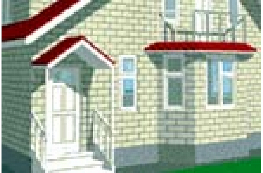Foto: Interesanti koka un ķieģeļu māju projekti.; autors: Interesanti koka un ķieģeļu māju projekti.