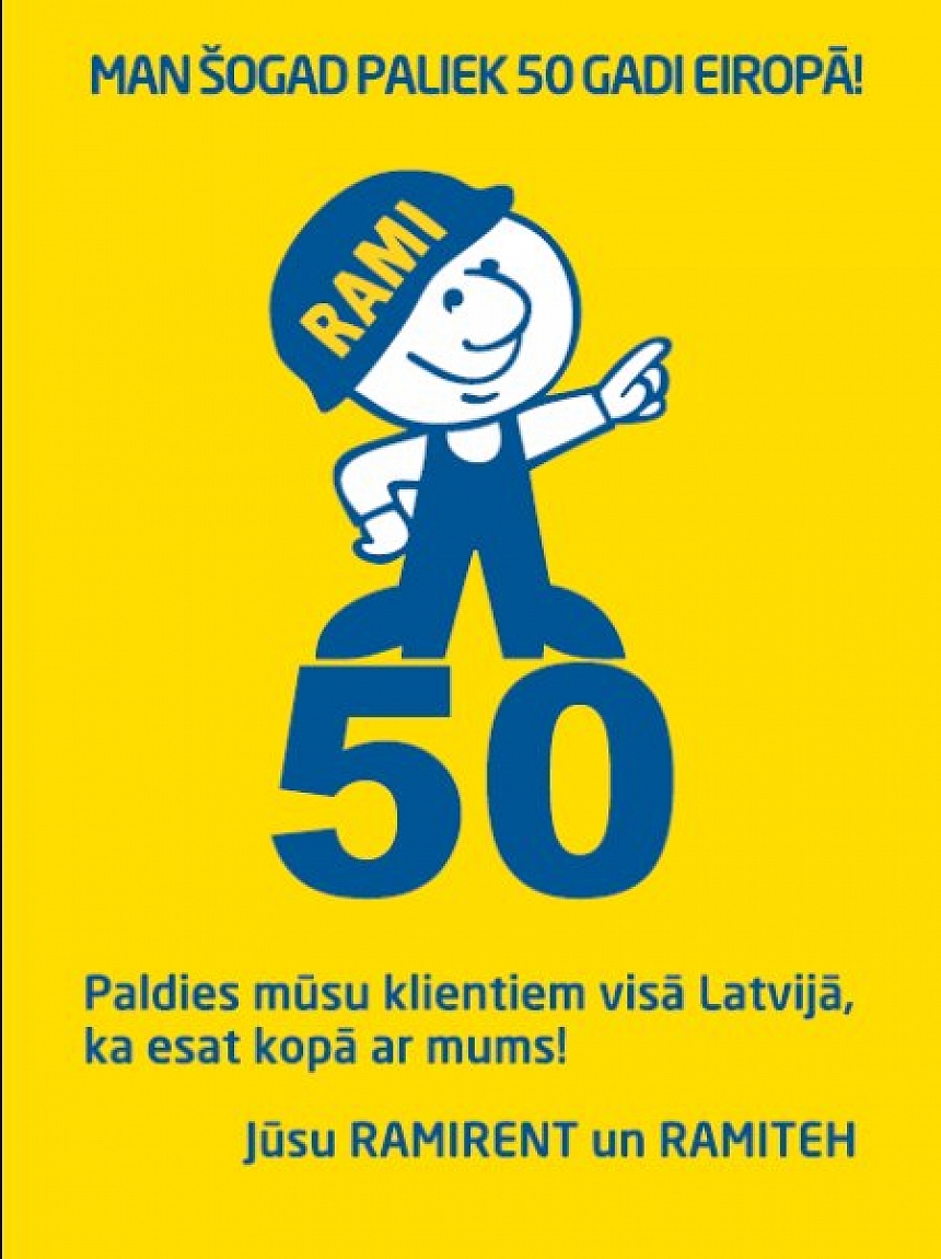 autors: RAMIRENT 50. dzimšanas diena Eiropā