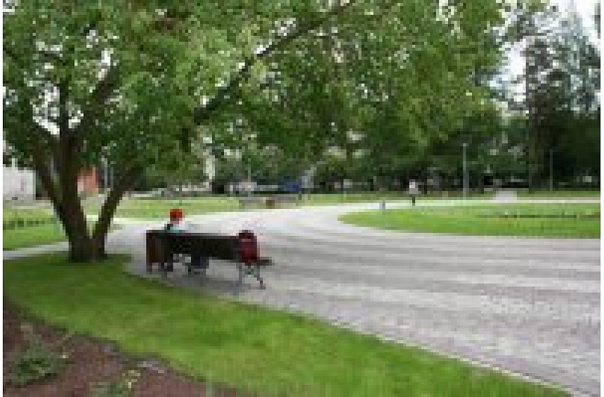Foto: Baložu jaunais skvērs – vēl viena vieta iedzīvotāju atpūtai; autors: Baložu jaunais skvērs – vēl viena vieta iedzīvotāju atpūtai