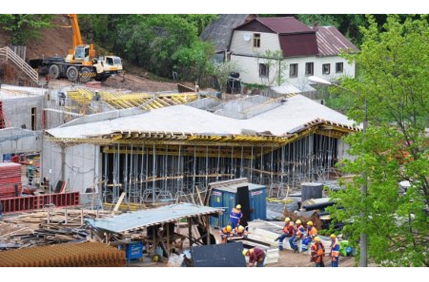 autors: Austrumlatvijas radošo pakalpojumu centra ēkas monolītās betonēšanas darbi veiksmīgi pabeigti.