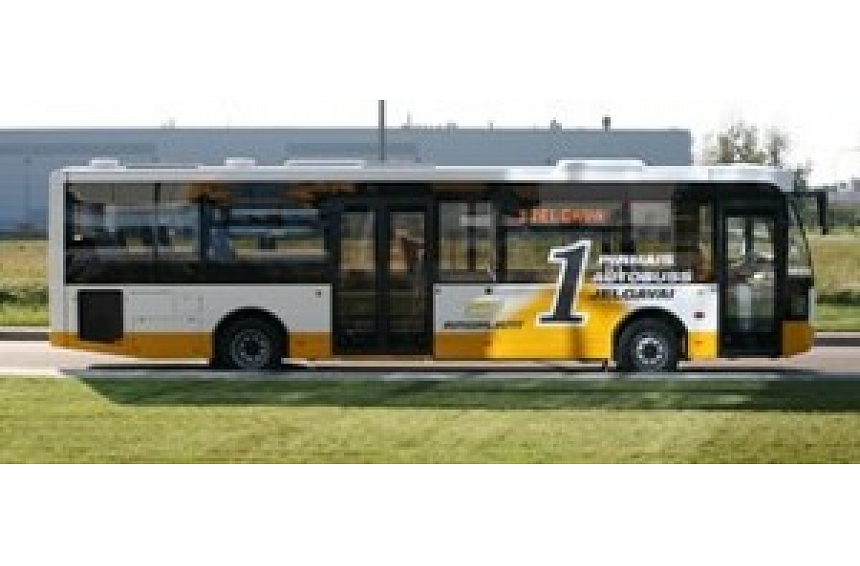 autors: Ķīpsalā piestās Latvijā ražoti autobusi