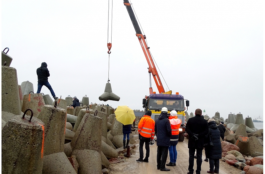 autors: Atjauno Ventspils ostas Dienvidu molu FOTO