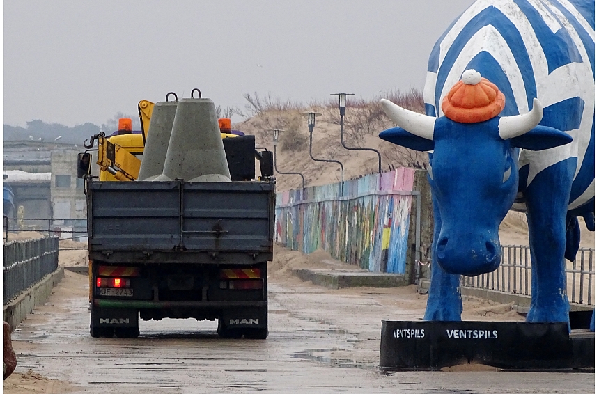 autors: Atjauno Ventspils ostas Dienvidu molu FOTO