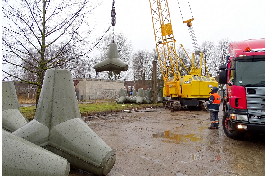 autors: Atjauno Ventspils ostas Dienvidu molu FOTO
