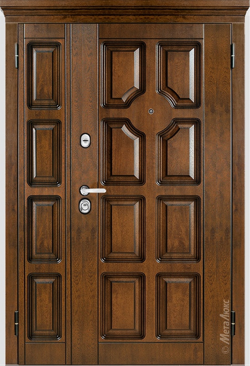 autors: Skaistas un drošas metāla durvis M-Lux