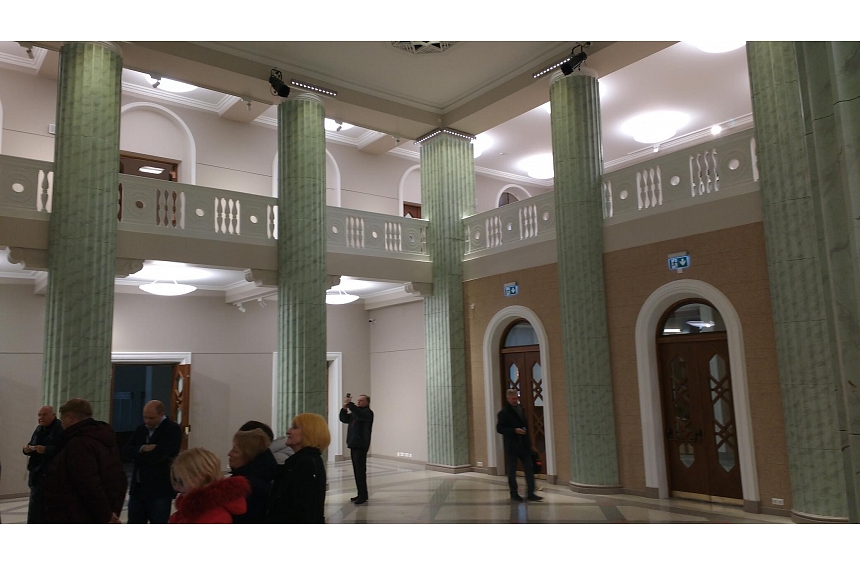 autors: Vef kultūras pils -  īsi pirms atvēršanas (FOTO)