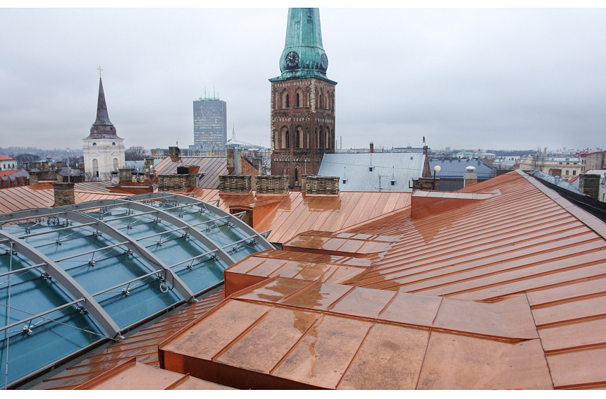 autors: Metāla jumta segumi - Latvijā nozīmīgu kultūrvēsturisku ēku rota