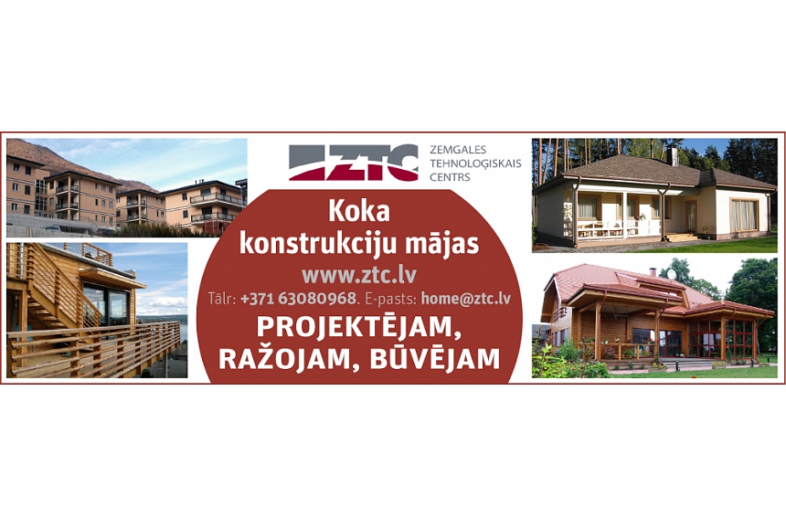 autors: Latvijā atkal palielinās interese par koka konstrukciju mājām