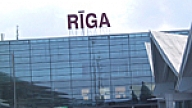 Modern object of construction - airport Riga
