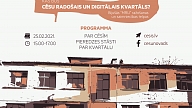 25. februārī tiešsaistē prezentēs vīziju par Cēsu radošo un digitālo kvartālu