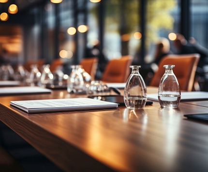 Konferenču galdi – svarīgs elements modernās darba un pasākumu telpās