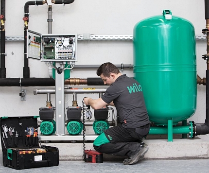 Pagarinātā garantija WILO sūkņiem