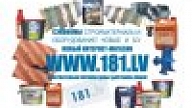 www.181.lv - jauns būvmateriālu interneta veikals
