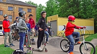 Cēsis. Atklāta unikāla asfalta seguma velotrase