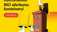 No 2024. gada BIO atkritumu šķirošana būs obligāta