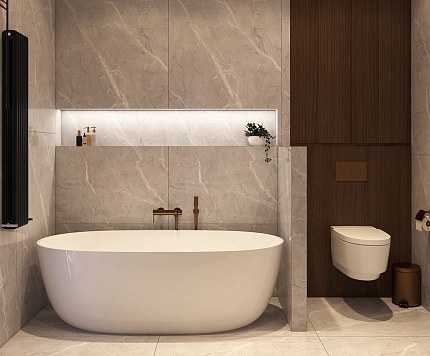 Kad dizains un tehnoloģijas runā vienā valodā: modernas vannasistabas risinājumi