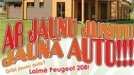 Ar jaunu jumtu jaunā auto!!!