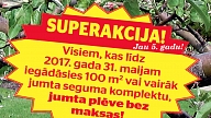 Piedāvājam SUPERAKCIJU