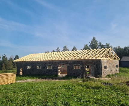 Jumta konstrukcija, kur svarīga ir katra detaļa