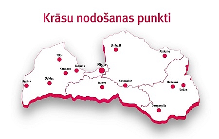 Ienes košumu kāda bērnībā, ziedojot iekšdarbu krāsas