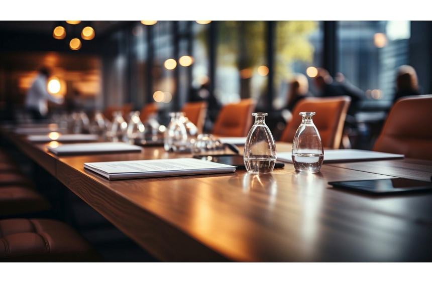 Konferenču galdi – svarīgs elements modernās darba un pasākumu telpās