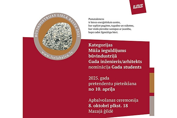 Aicina izvirzīt pretendentus 