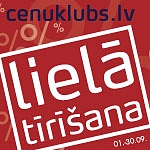 cenuklubs.lv - lielā noliktavu tīrīšana!
