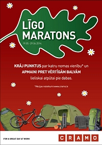 Akcija – Cramo Līgo maratons
