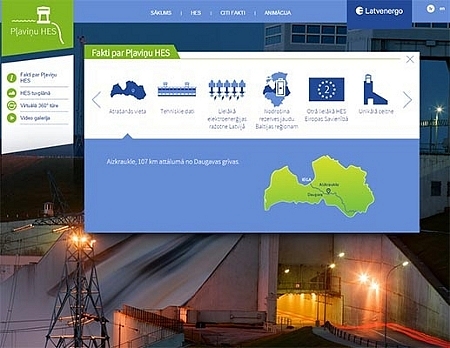Klajā laiž interesantu projektu – HES interaktīvo tūri.