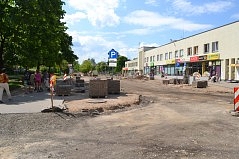 Ogrē tiek pilnveidota Mālkalnes prospekta satiksmes organizācija