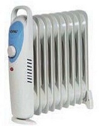Eļļas radiators kā papildus apkure