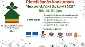 Vēl mēnesi var pieteikties konkursam „Energoefektīvākā ēka Latvijā 2023”
