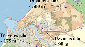 Ventspils. Sāksies Uzvaras un Tērvetes ielu rekonstrukcija