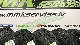 Auto riepas ziemas sezonai – kā izvēlēties?