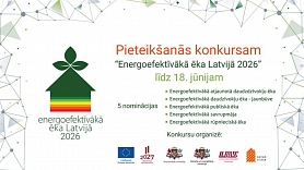 Aicina pieteikt ēkas konkursam “Energoefektīvākā ēka Latvijā 2026”
