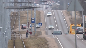 Daugavpils. Aktivizējās jaunā tramvaja sliežu posma būvniecība