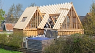 Pētījums: Latvijā arvien biežāk tiek būvētas koka mājas

