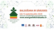 Līdz 15. septembrim balso par sev simpātiskāko energoefektīvāko ēku Latvijā!