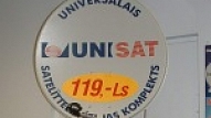 SIA Unisat piedāvā satelītelevīzijas sistēmas