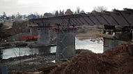 Bauskas Mūsas tilta rekonstrukcijas darbos ir paveikts nozīmīgs posms