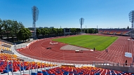 Daugavas stadiona pārbūves pirmās kārtas darbi attaisno cerības