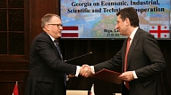Ašeradens: Latvijai un Gruzijai ir plašas iespējas ekonomisko attiecību tālākai attīstīšanai un padziļināšanai