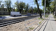 Noslēgumam tuvojas tramvaja līnijas rekonstrukcija Jaunliepājā