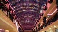 Neatkārtojamais apgaismojums tirdzniecības centrā Galleria Riga