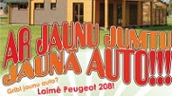 Ar jaunu jumtu jaunā auto!!!